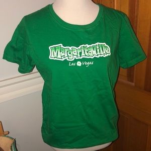 XL Margaritaville Vegas Green Tee Never Worn!